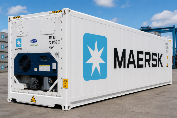 Maersk Is Turning the Refrigerated Container into a Digital Control Center for Temperature-Controlled Cargo Transportation