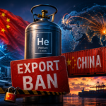 China Makes Key Statement Following Helium Export Ban