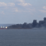 New Ship Strike Reported off Odesa