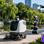 Beijing’s Parks Now Employ 72 Robot “Workers” Performing a Wide Range of Tasks