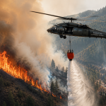 National Guard Joins Fight Against Massive Wildfires in the United States